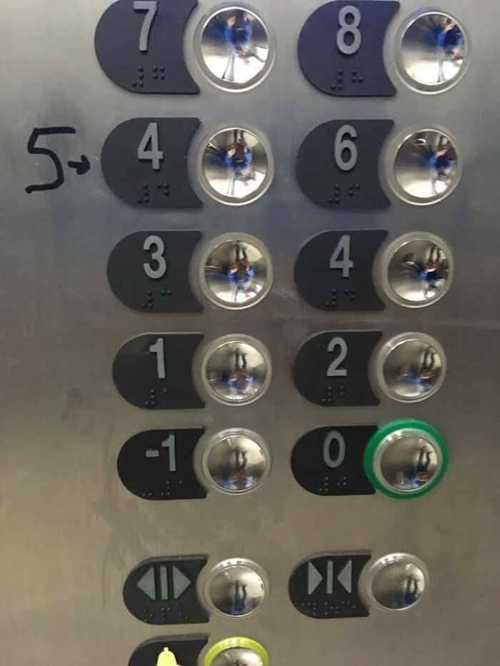 Ya he instalado los botones del ascensor, jefe