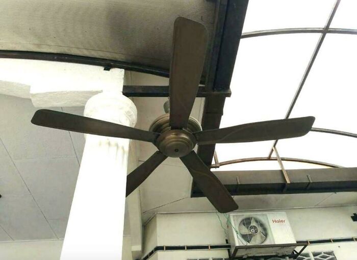 He instalado el ventilador, jefe