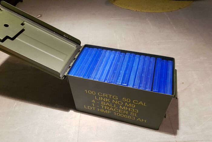 Ps4 Games In An Ammo Box