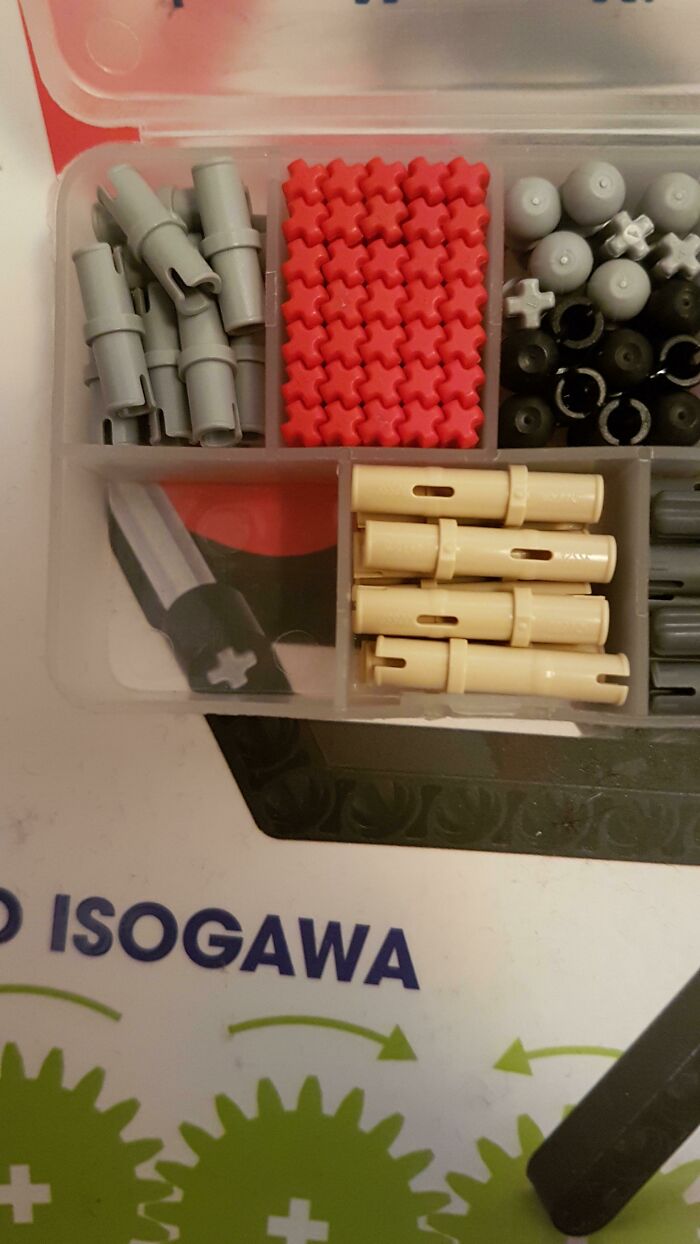 I Was Sorting My Small LEGO Pieces And Found This Perfect Spot