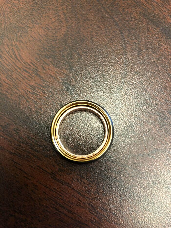 My Wife’s Wedding Ring Inside Of Mine