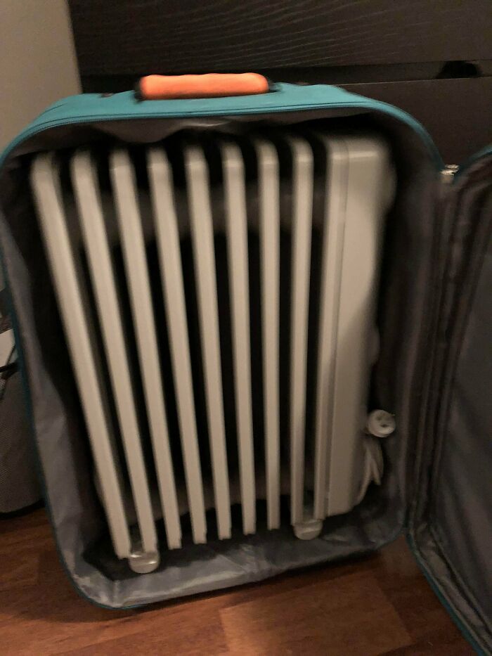 I Was Trying To Find A Place To Store My Heater Now That Winter Is Nearly Over And I Don’t Travel Much So…