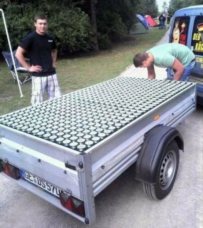 No Better Way To Transport 480 Beers