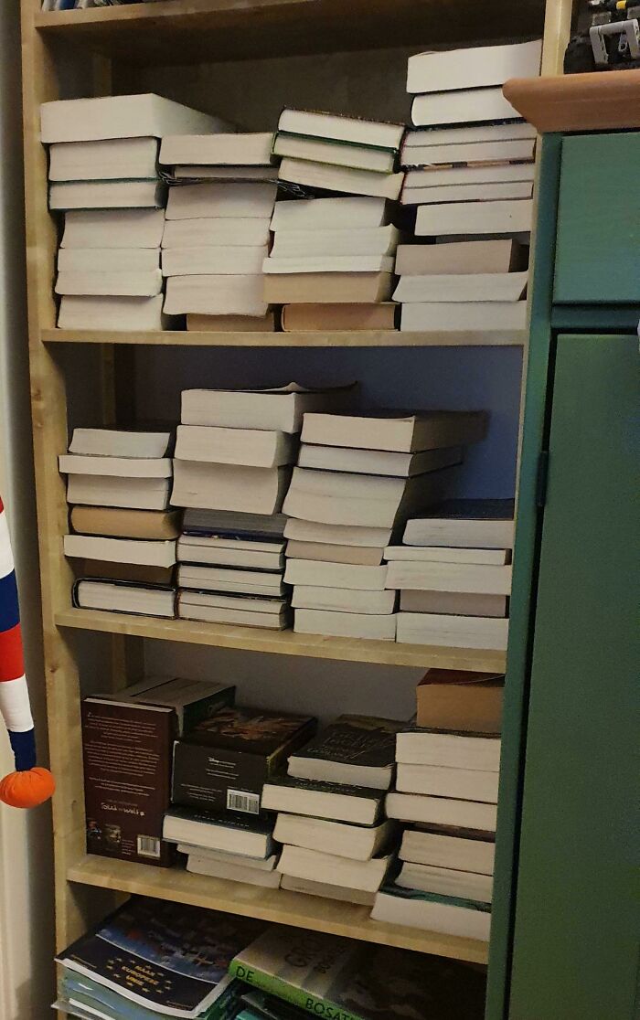 The Way My Nephew "Organized" His Books