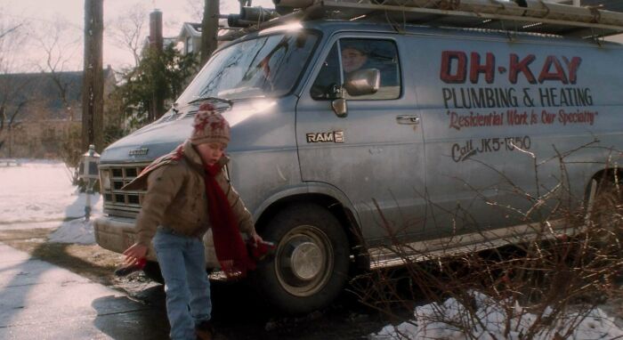 In Home Alone, The “Wet Bandits” Drive A Plumbing Van, Which Also Says “Residential Work Is Our Specialty”
