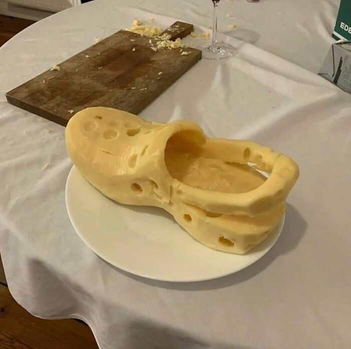 Cheese Crocs