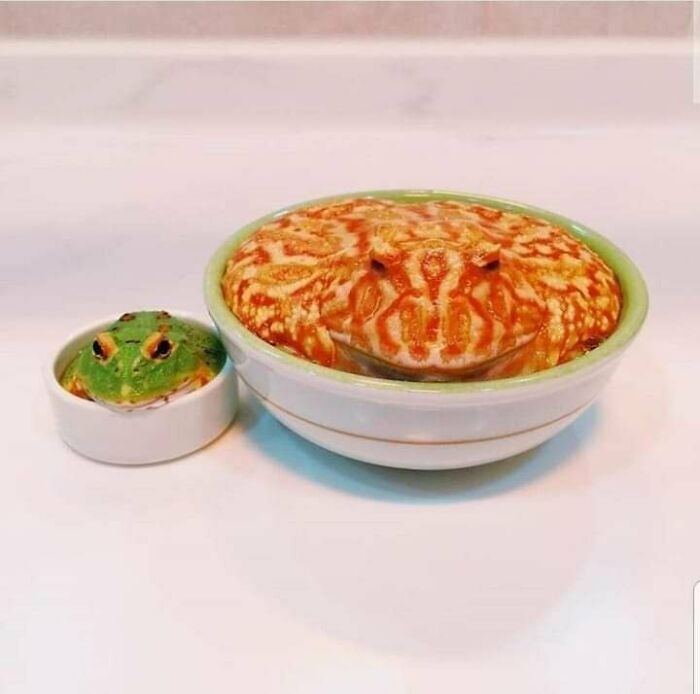A Bowl Of Spaghetti-O's With A Side Of Avocado
