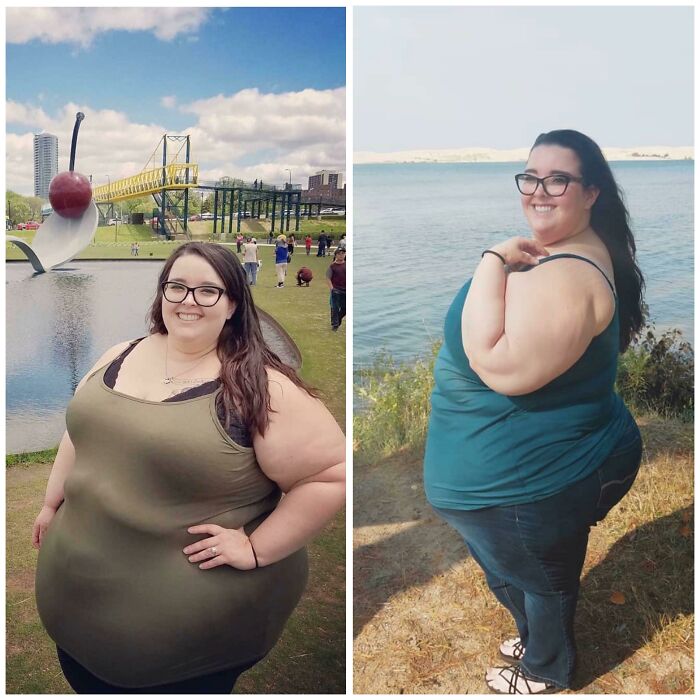 436lbs > 354lbs (7 Months Progress). I Used To Eat Takeout Everyday And Avoided Any Physical Activity, Now I Try To Only Satisfy My Cravings Once A Month And Started Doing Yoga! I Know I Still Have A Long Way To Go But I Just Wanted To Share How Far I’ve Come So Far