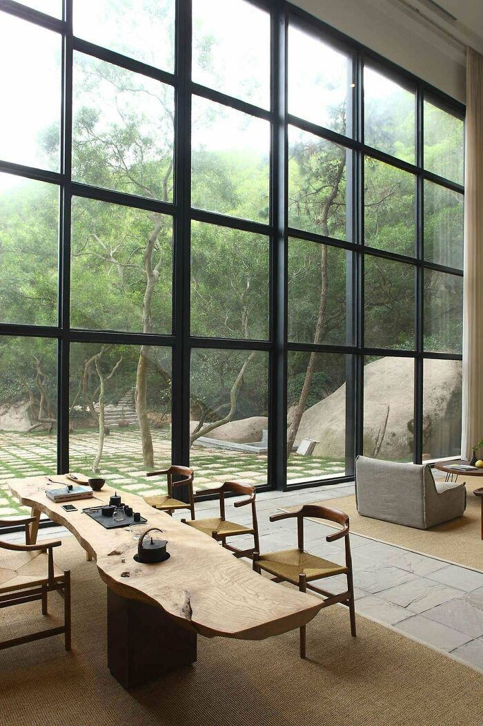Serene Tea Room In China