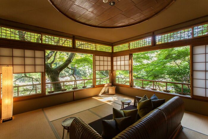 Hoshinoya's Kyoto Location, Sitting Room In The Tsukihashi Twin Suite
