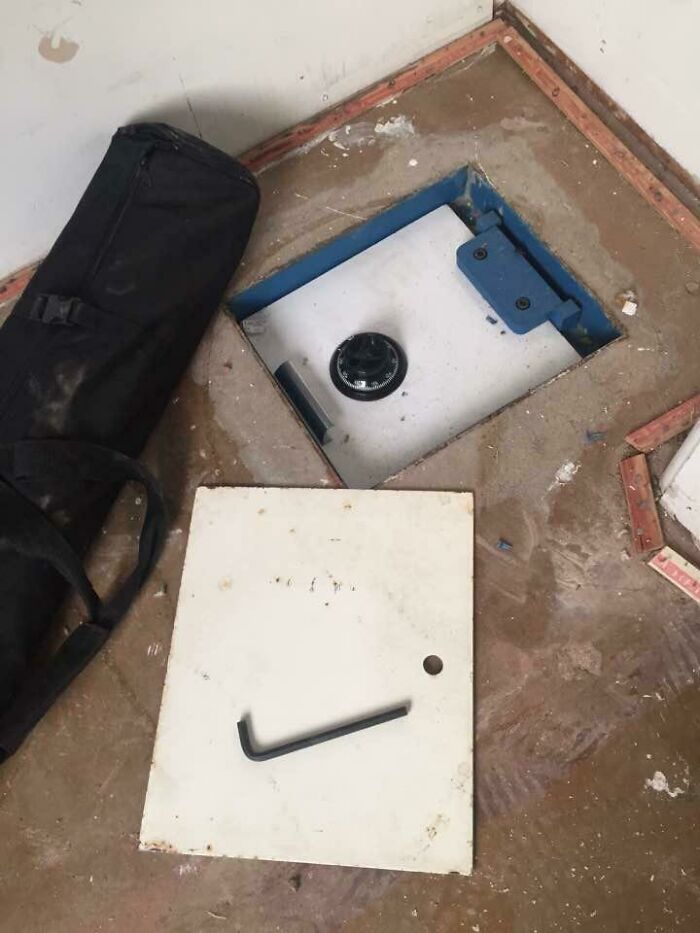 We Discovered A Locked Safe In The Floor During Remodel Of Our Old Home