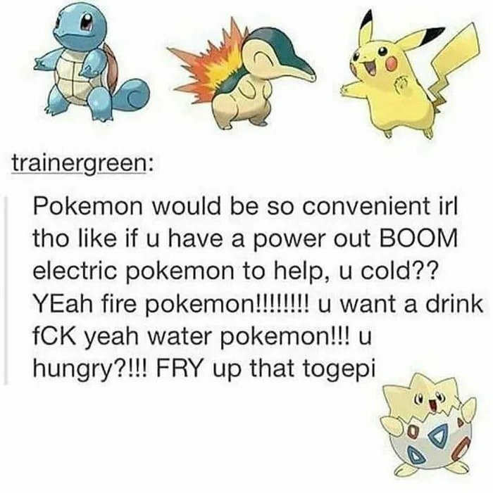 Convenient Pokemon