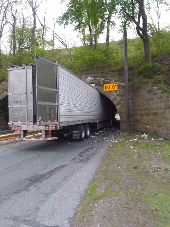 Just A Bit Too Tight Of A Squeeze In Phillipsburg, PA