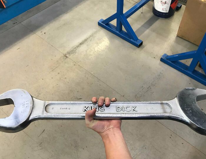 This Absolute Unit Of A Wrench I Used