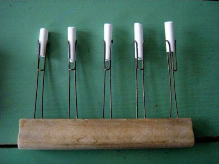 Chalk Holder To Make Lines. Teachers Used These At My School In 90’s