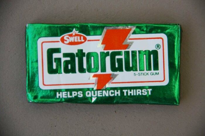 Anyone Remember Gatorade Gum?