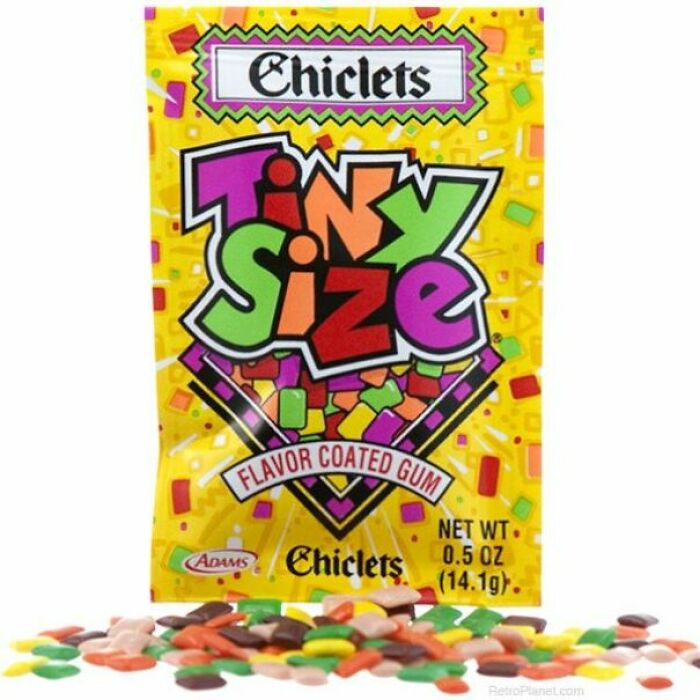 Who Remembers Tiny Sized Chiclets?