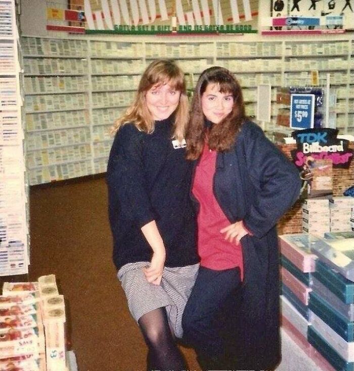 Going To The Mall In The 80s And Having A Wall Of Cassettes To Choose From