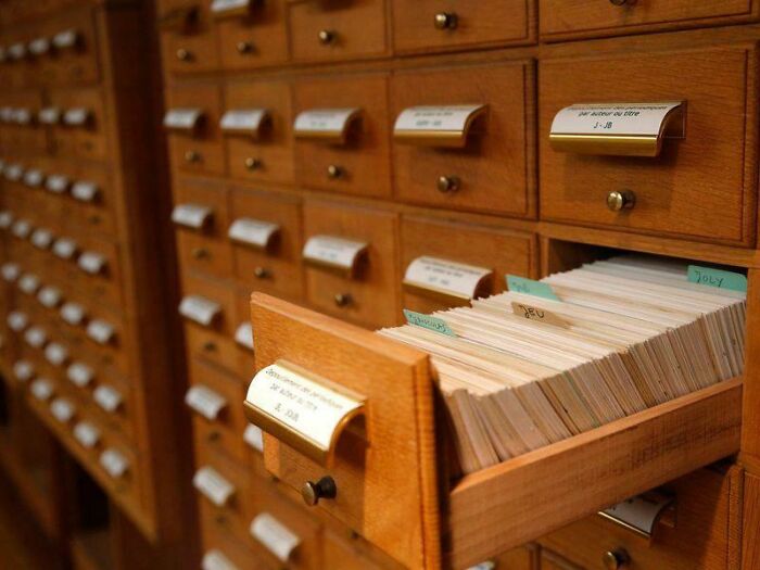 Who Remembers Looking Through The Card Catalog To Find A Book?