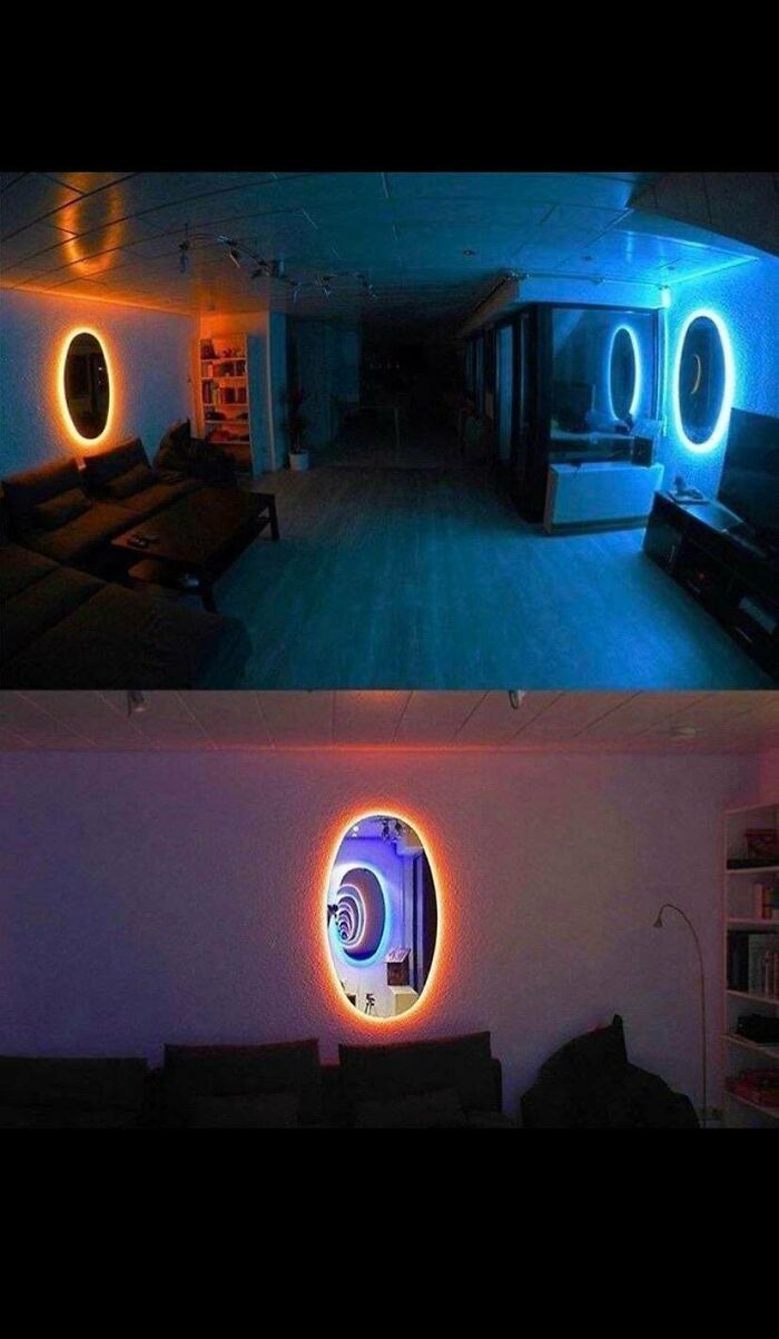 Portal Mirrors, Had To Share This.