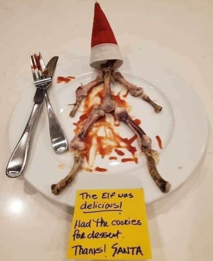 Santa And His Elf