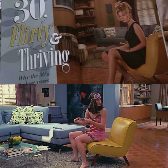 In “13 Going On 30” (2004), Jenna’s Apartment Is Furnished To Look Identical To The “30, Flirty & Thriving” Article She Read When She Was 13