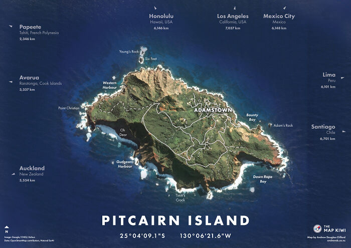 Pitcairn Island - One Of The Least Populated And Most Remote Territories In The World