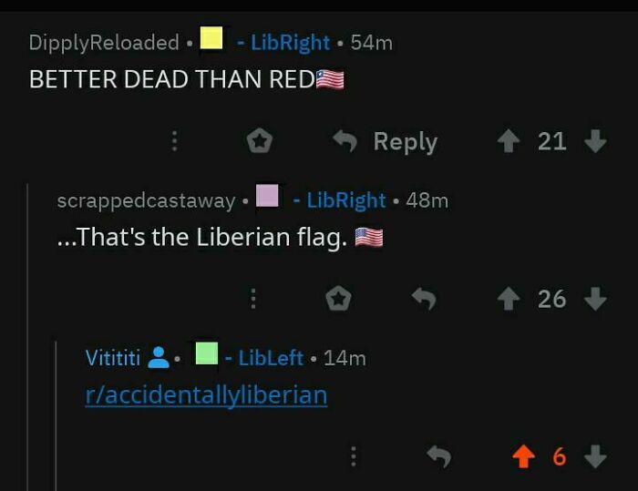 Liberians Will Never Fall To Communism!