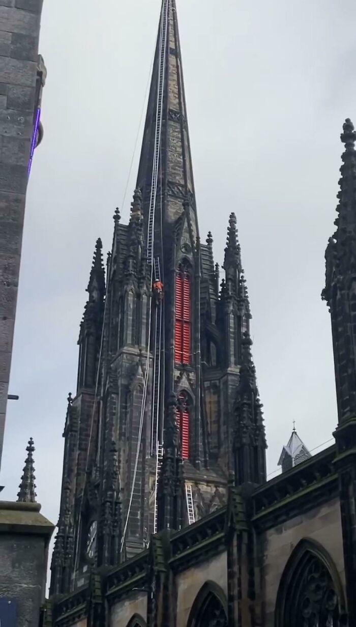 Longest Ladder In The World, Edinburgh,scotland