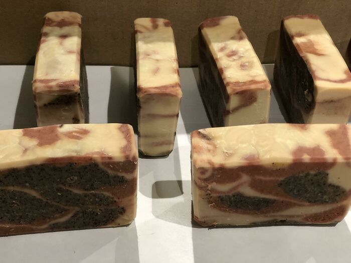 My Coffee Scented Soaps That Look Like Slabs Of Raw Meat