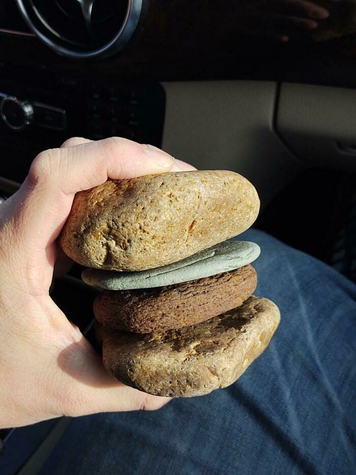 Found Some Rocks At The Beach