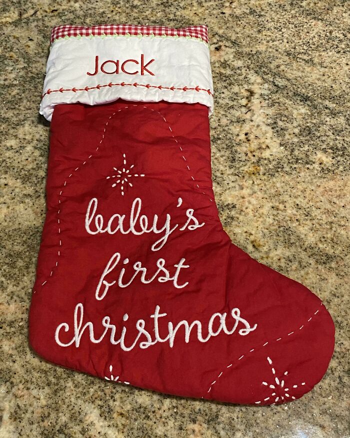 After Weeks Of Waiting, My Son’s Stocking Arrived. It's December 29th