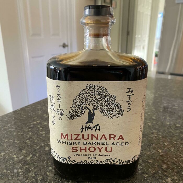 Sister-In-Law Orders A Japanese Whiskey For Me Every Christmas. I Don’t Think She Read The Description This Time When She Shipped Me A $50 Bottle Of Soy Sauce