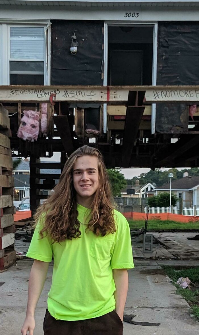 My 16 Y/O Son. Four Years Without A Haircut