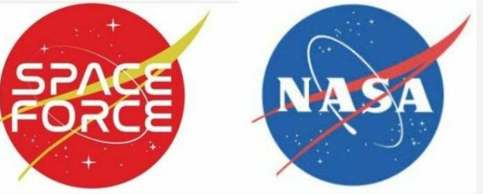 I'm Not Joking. One Of Trump's Proposed Logos For "Space Force" Is A Lazy-Ass Ripoff Of Nasa