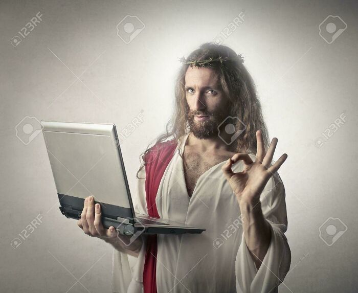I See Your Satan With Chocolates And I Raise You Jesus With A Laptop
