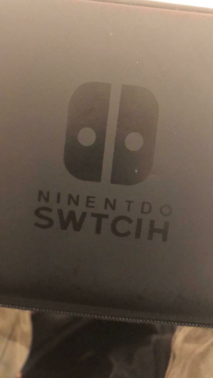 Looked Closely At My Switch Case For The First Time