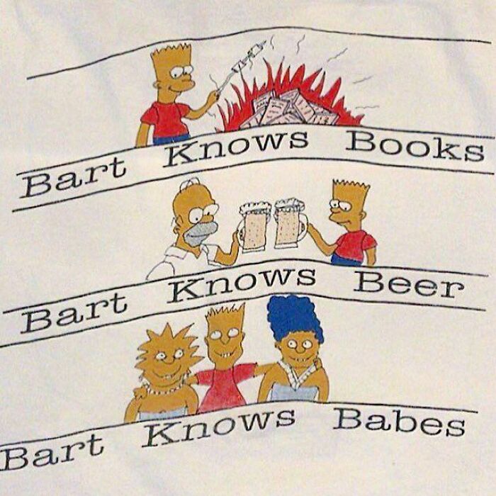 Bootleg Simpsons T-Shirts Are A Goldmine