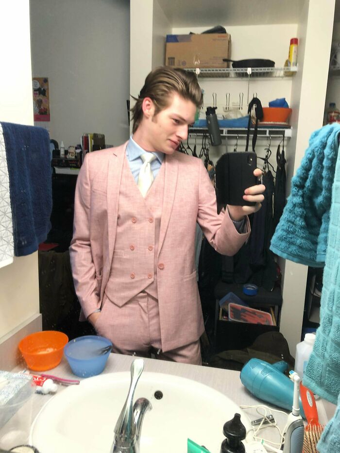 This $30 3 Piece Pink Suit I Got Yesterday