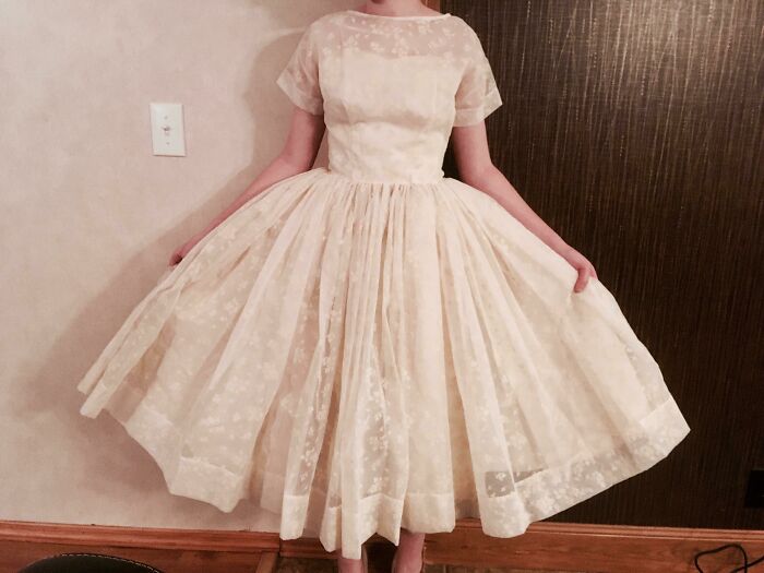 Probably My Favorite Purchase Ever! $3 Vintage Wedding Dress