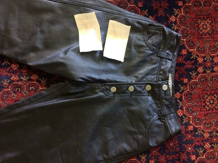 Just Got A Vintage Pair Of Leather Pants For $12! Complete With Two Tickets To A Pearl Jam Concert In 1998