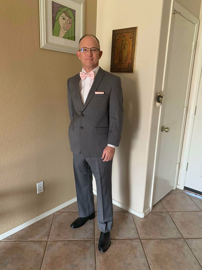 Calvin Klein Slim Fit Suit And John Valvatos Shoes For $16.00