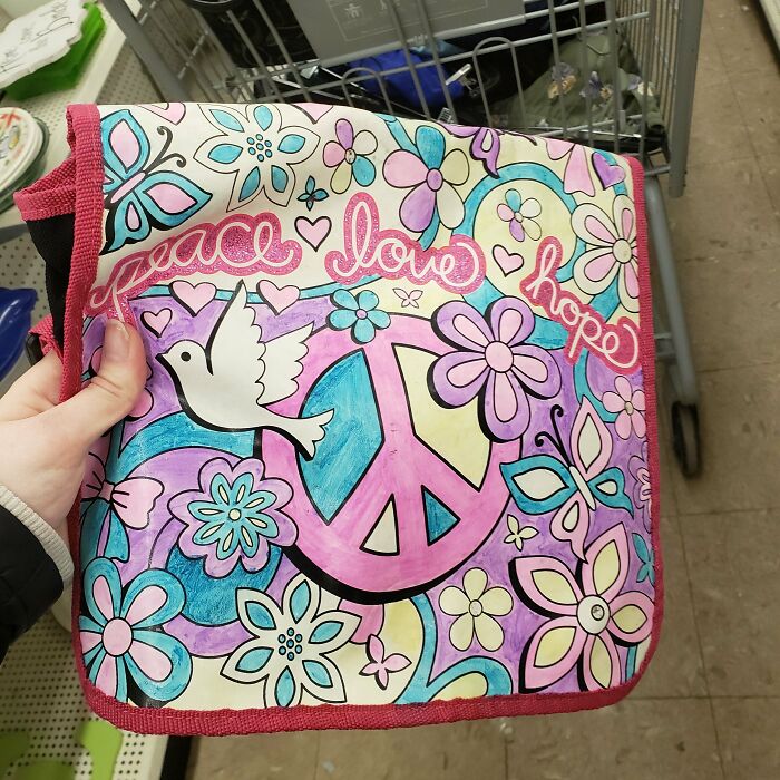 I Found The Bag I Colored When I Was 13 And Was Donated By My Mom's Ex 3 Years Ago Without My Permission In A Salvation Army. I Never Thought I'd See It Again