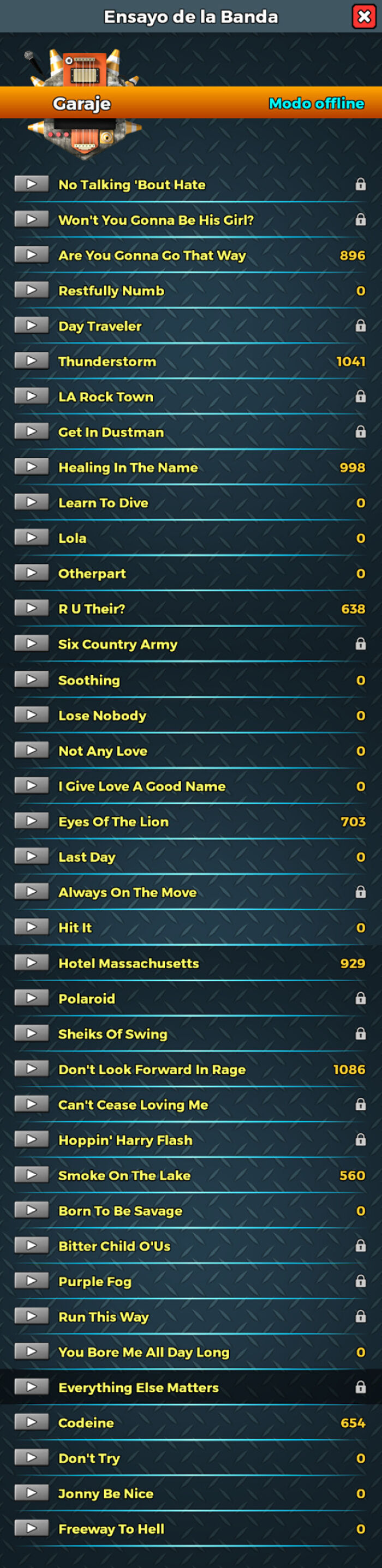 I Let My Nephews Download An Off Brand Guitar Hero And These Are The Songs They Played