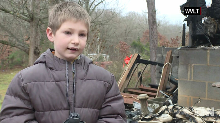 7-Year-Old Foster Son Rushes Back Into Burning Home To Save His Baby Sister