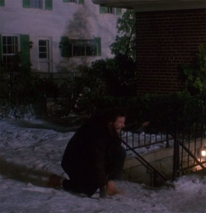 In Home Alone (1990), Marv Is Wearing Fake Feet