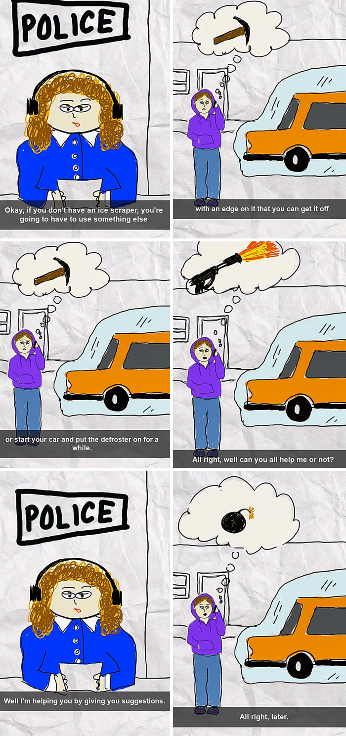 Person 'Collects' Absurd 911 Phone Calls, Starts Animating The Best Ones