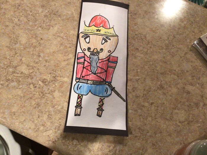 Nutcracker. I Made This 2 Years Ago In 4th Grade