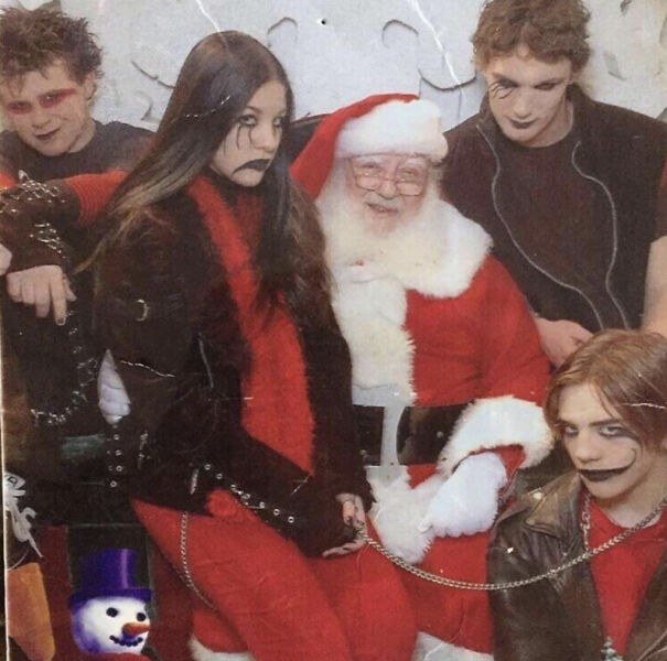 Merry Christmas From Your Friendly, Neighborhood Mall Goths, 2005