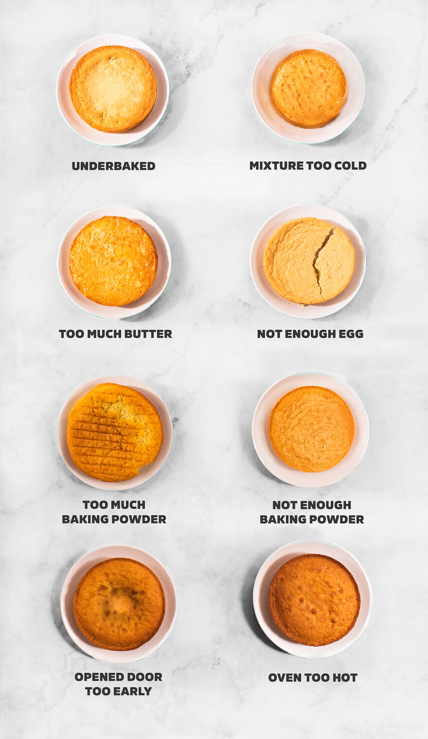 Professional Baker Makes 8 Terrible Sponge Cakes To Show Where You Might Be Going Wrong With Yours!